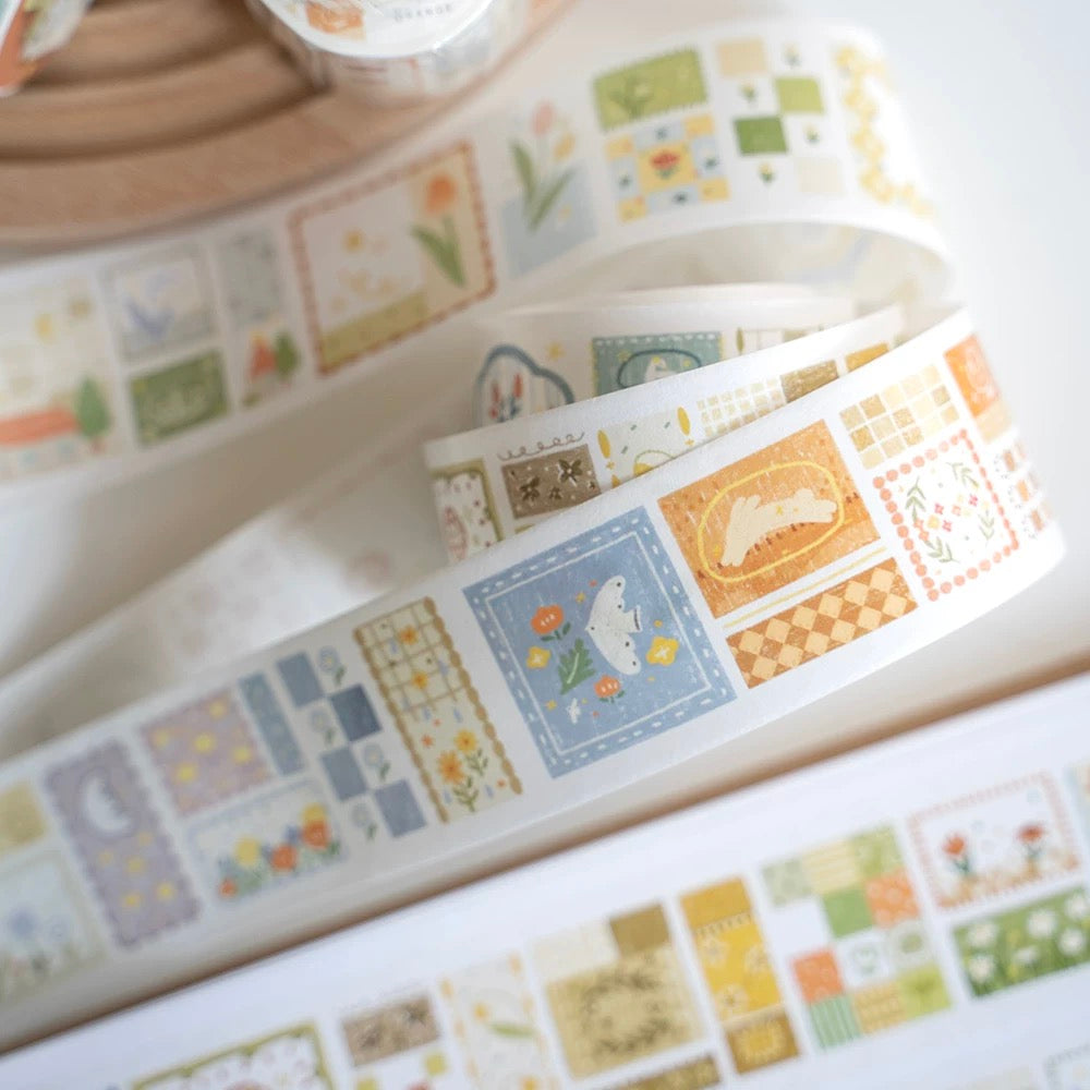 Orange Studio Washi Tape - Small Patchwork