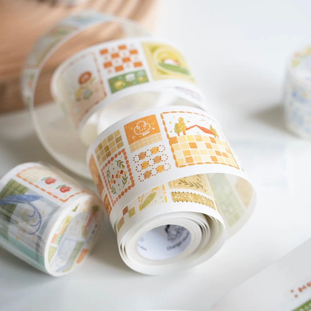 Orange Studio Washi Tape - Small Patchwork