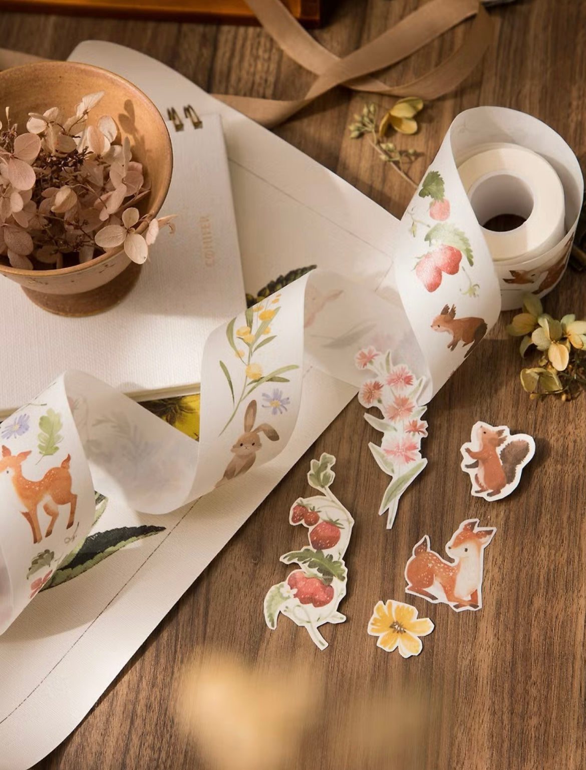 wwiinngg Washi Tape - Deer Orchard