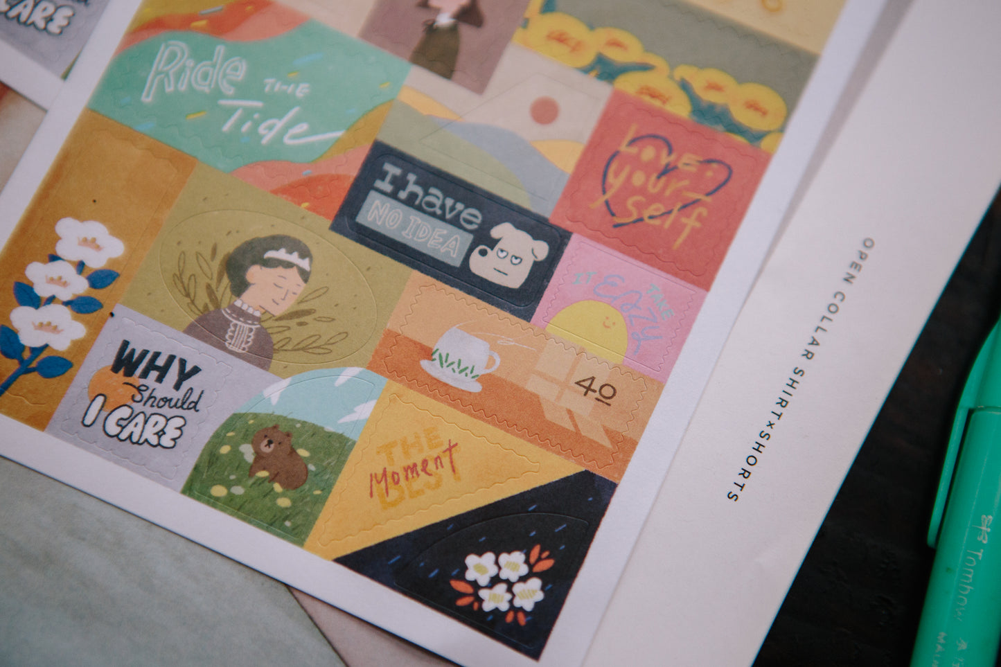 OURS Studio Sticker Sheets - Those Little Thoughts