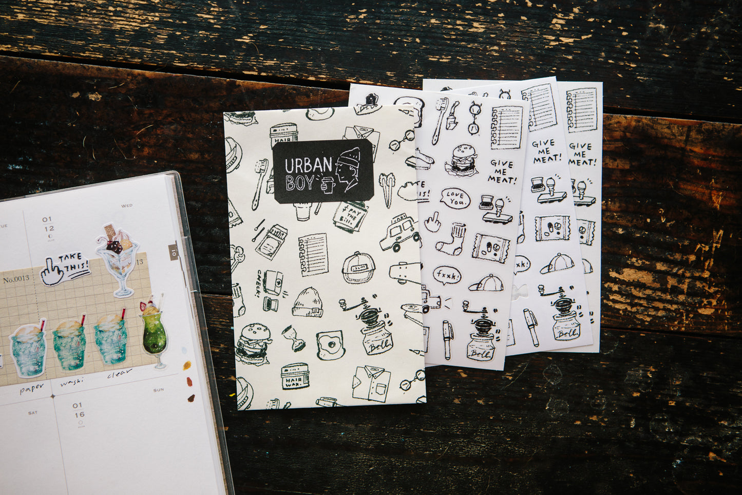 OURS Studio Sticker Pack - Urban Boy