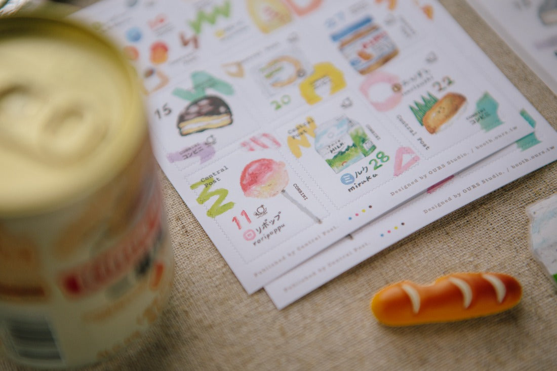 OURS Studio Stamp Stickers - Convenience Store