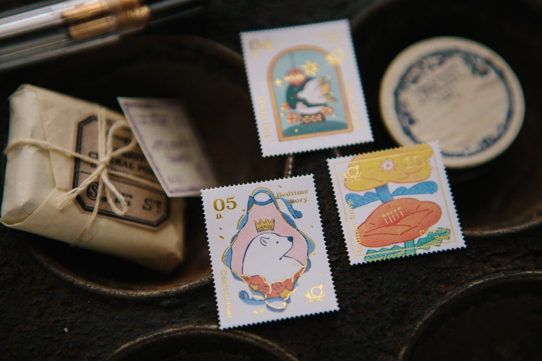 OURS Studio Stamp Stickers - Bedtime Story
