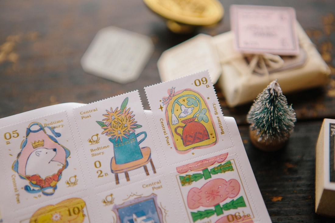 OURS Studio Stamp Stickers - Bedtime Story
