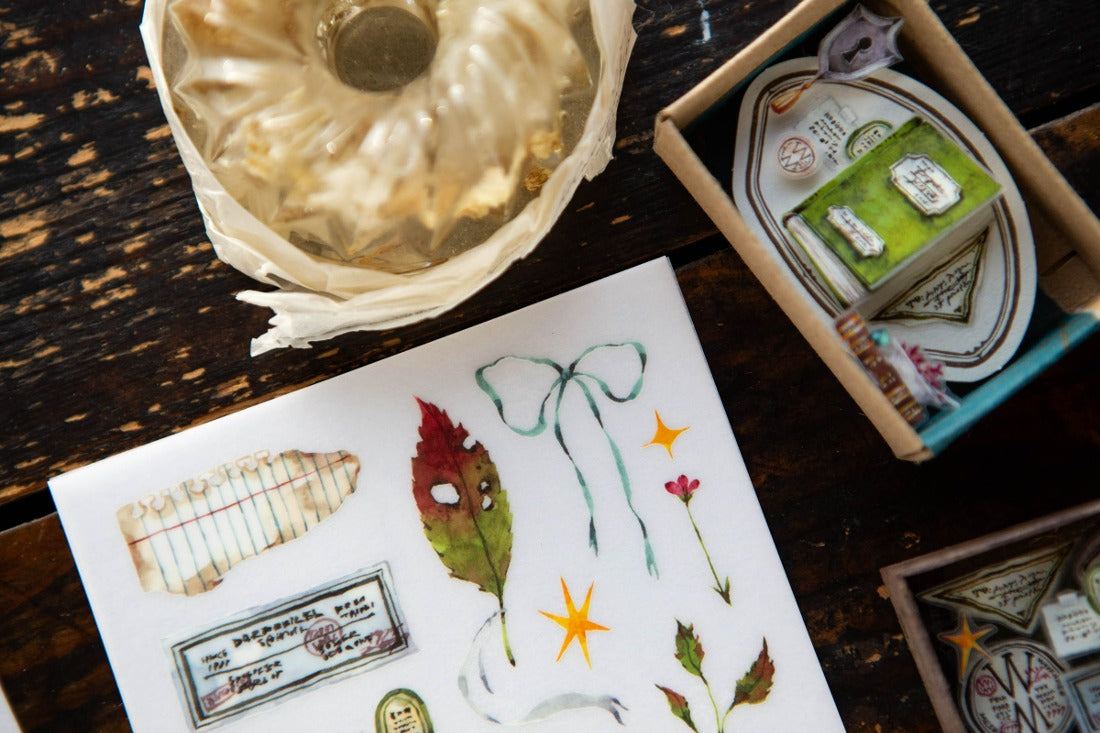 OURS Studio Transfer Sticker - Desk of a Botanist