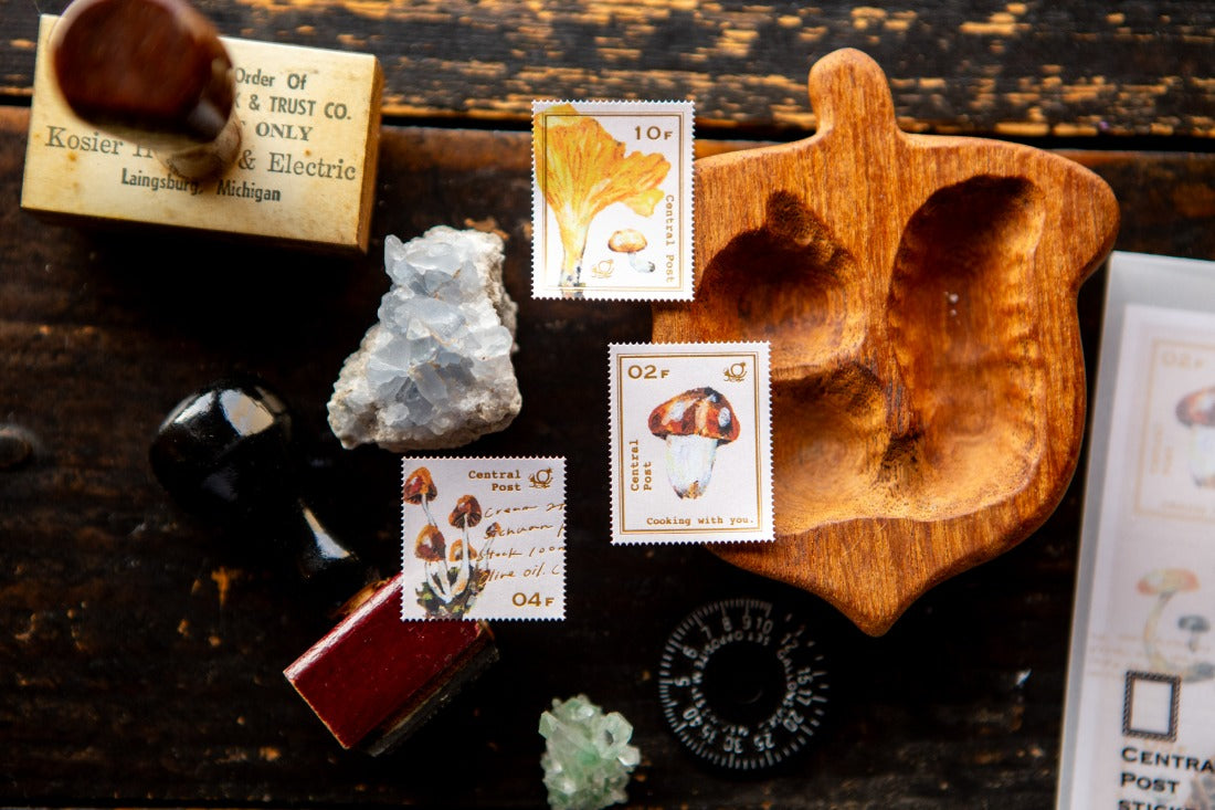 OURS Studio Stamp Stickers - Mushroom Recipe
