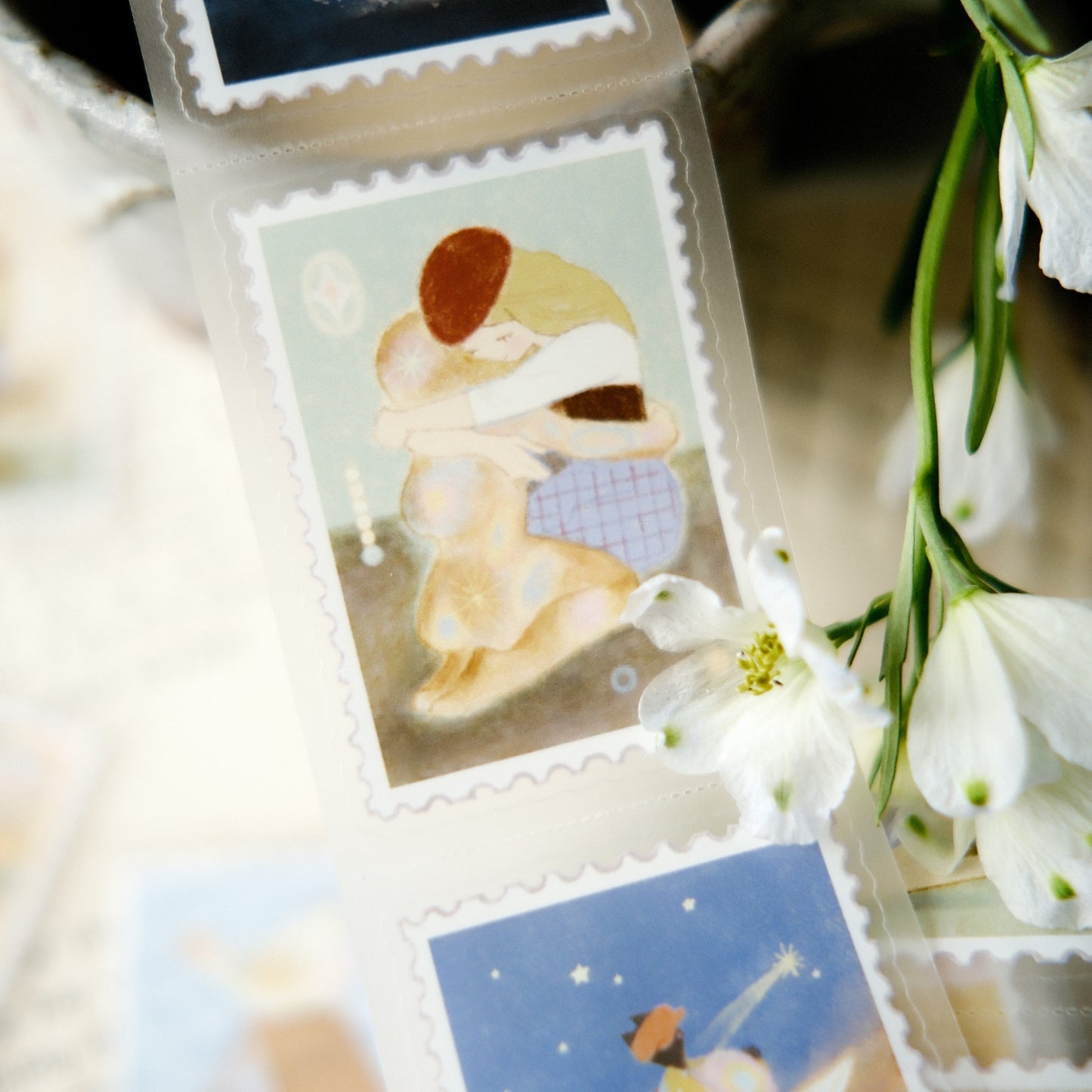 Teayou Kiss Cut PET Tape - Letters to Self