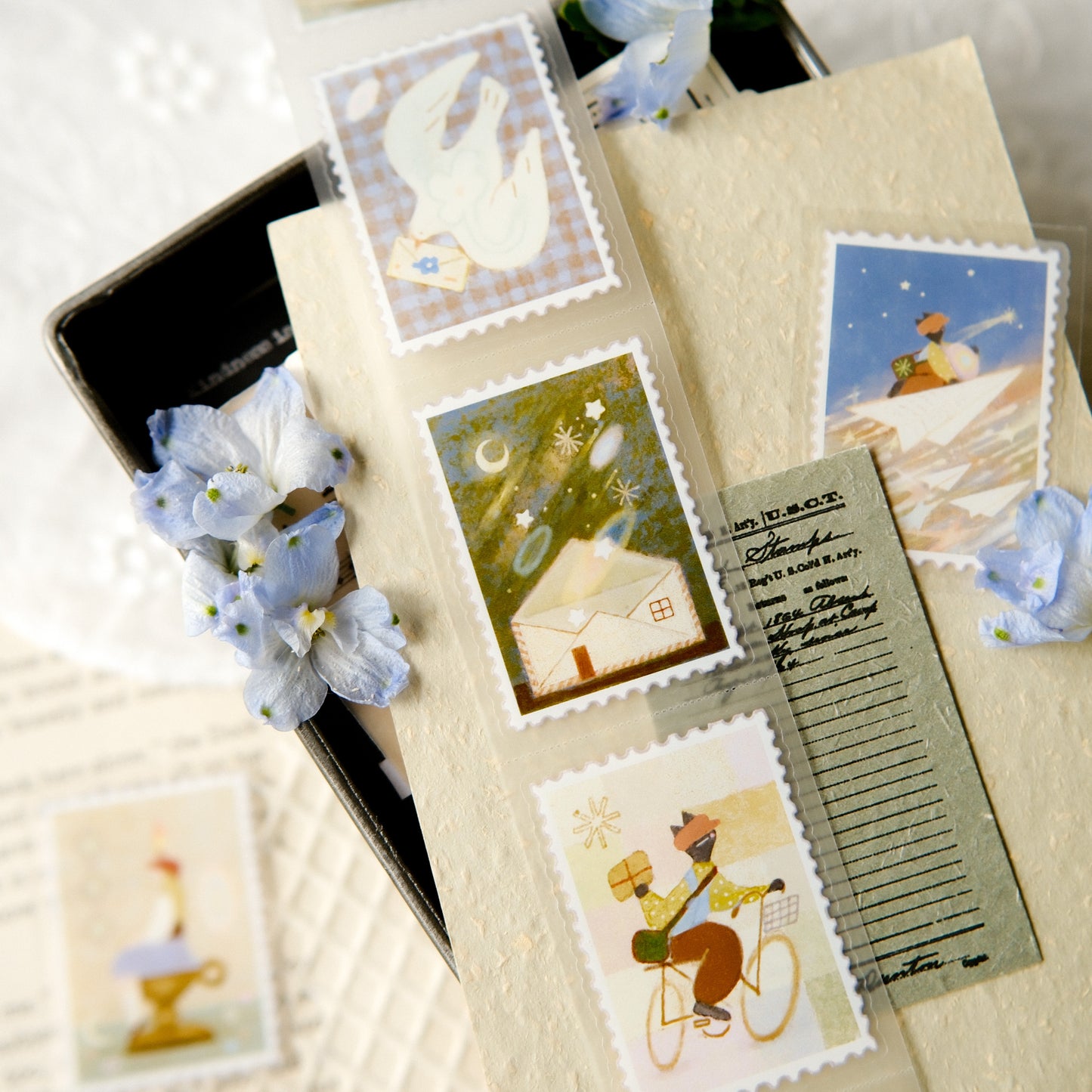 Teayou Kiss Cut PET Tape - Letters to Self