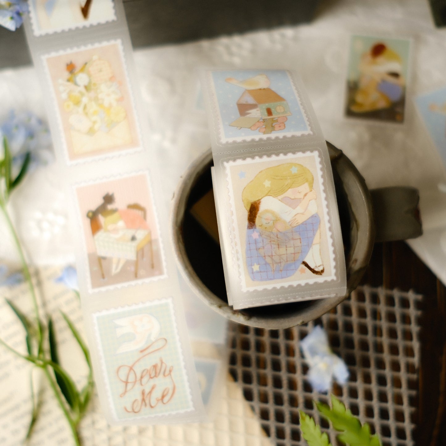 Teayou Kiss Cut PET Tape - Letters to Self