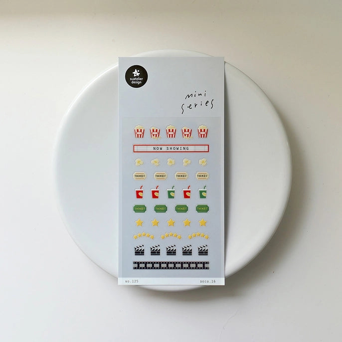 Suatelier Deco 16 Mini Stickers