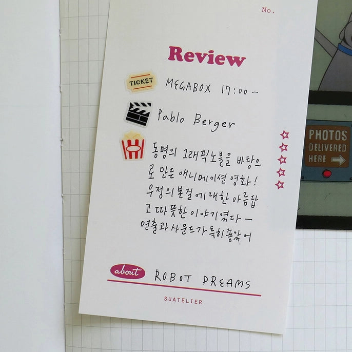Suatelier Deco 16 Mini Stickers