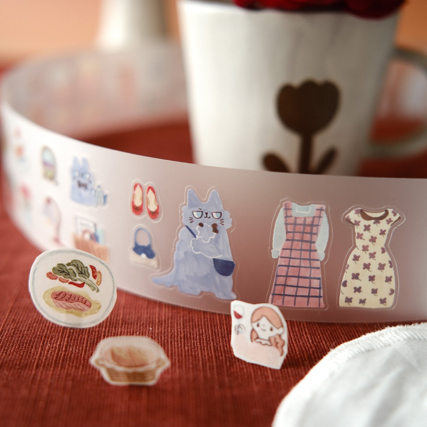 Teayou Kiss Cut PET Tape - Neko Boyfriend Vol 2