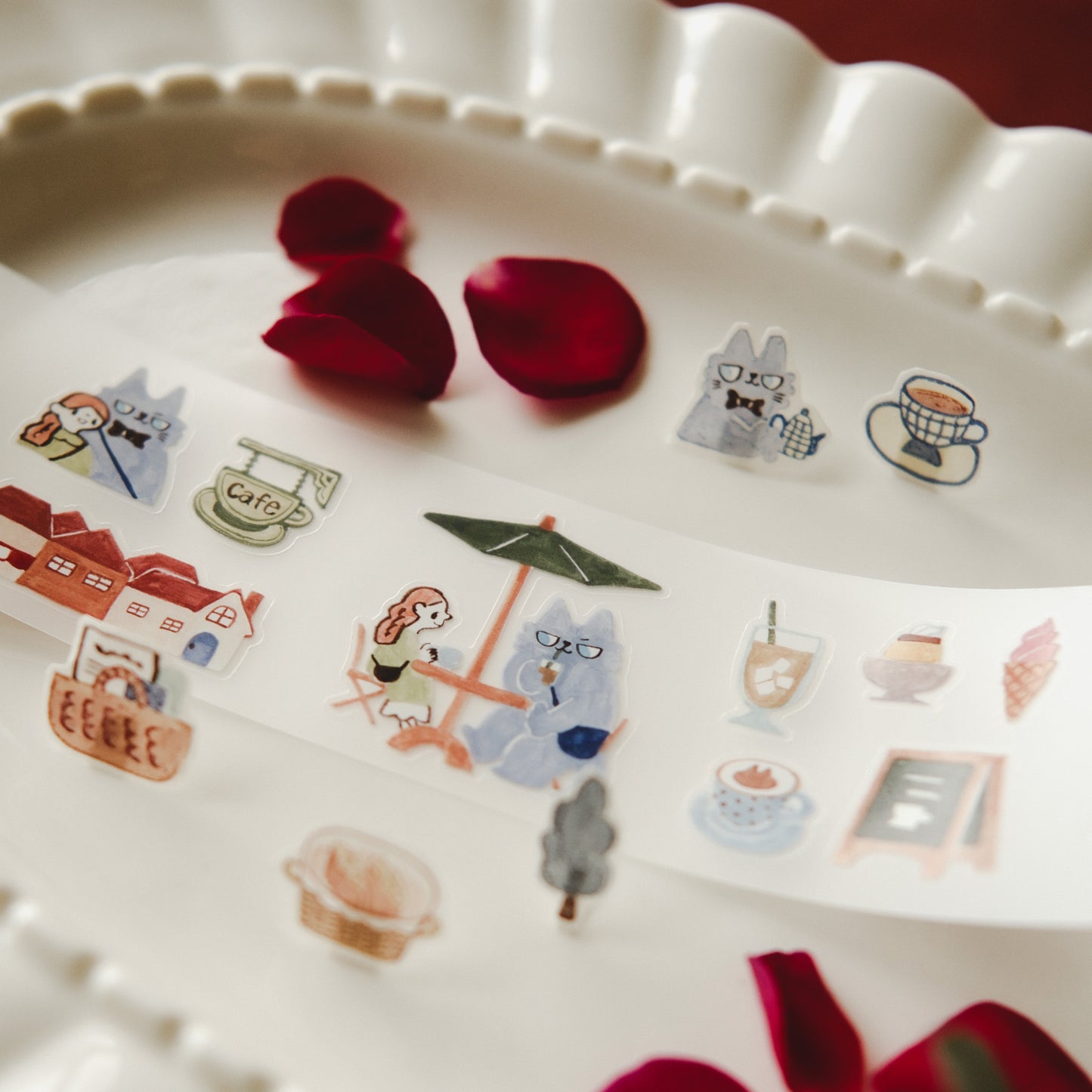 Teayou Kiss Cut PET Tape - Neko Boyfriend Vol 2