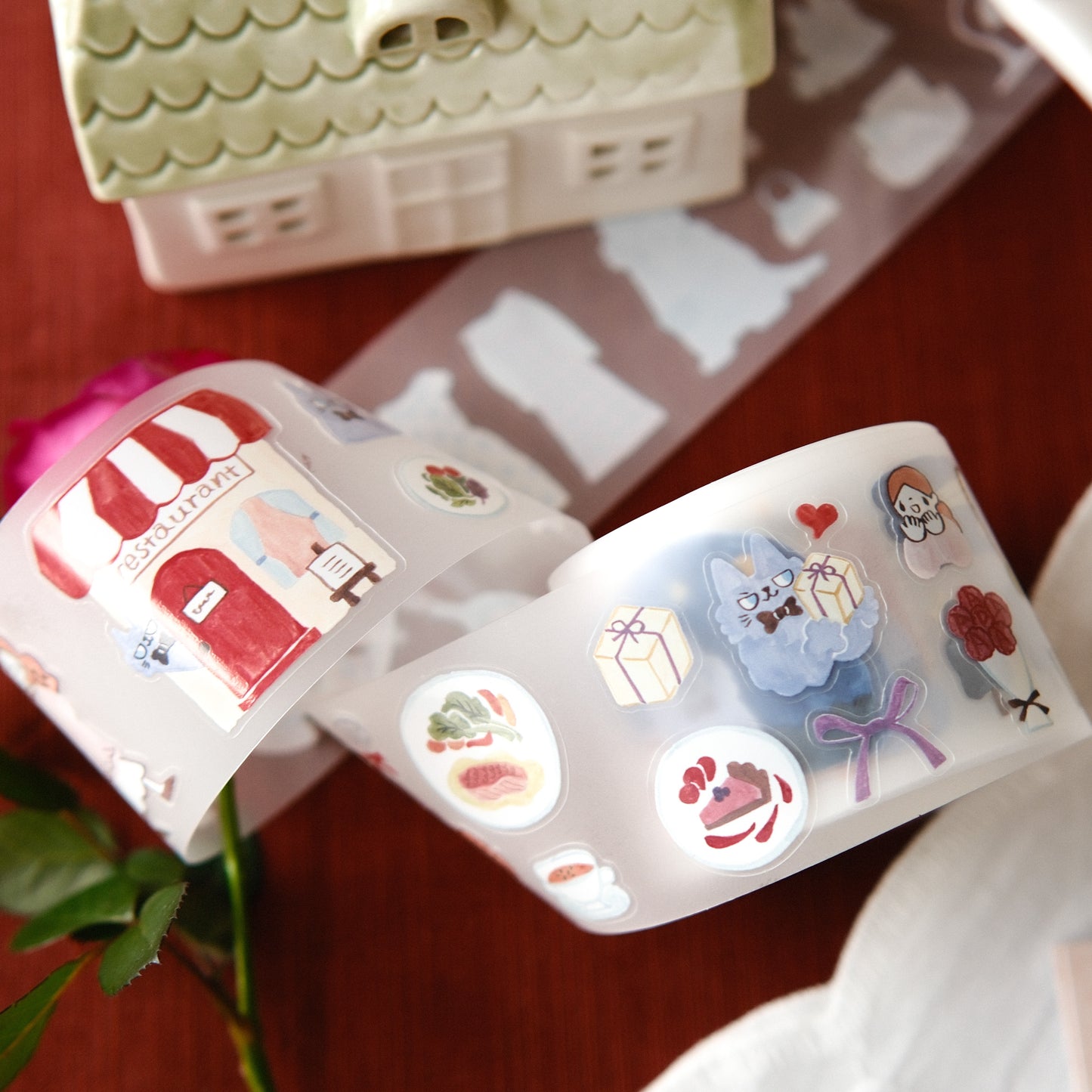 Teayou Kiss Cut PET Tape - Neko Boyfriend Vol 2