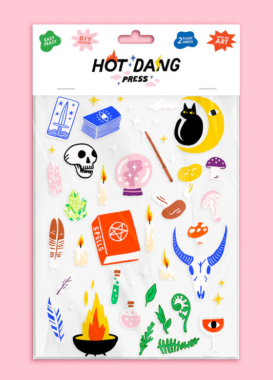 Hot Dang Press Iron-on Sheet Set - Occult Classics