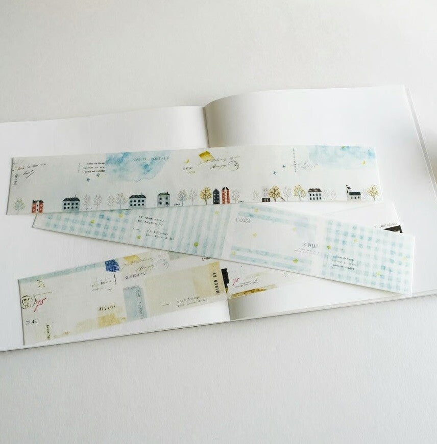 YOHAKU Roll Sticky Notes Gingham R006