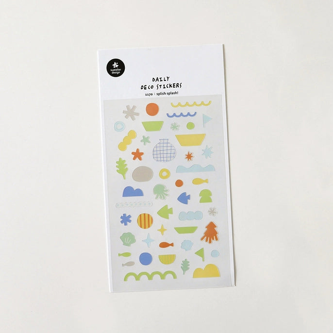 Suatelier Splish Splash Stickers