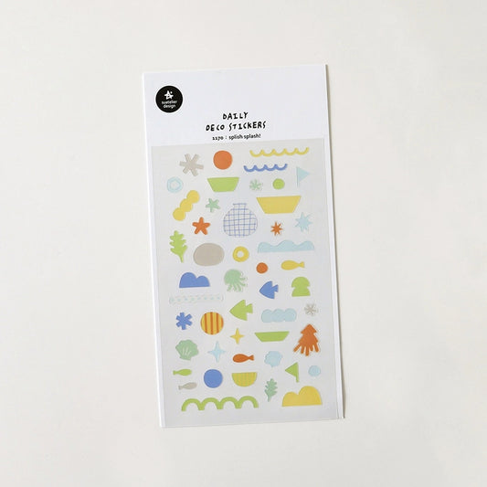 Suatelier Splish Splash Stickers