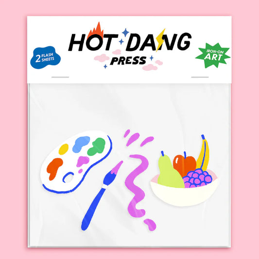 Hot Dang Press Iron-on Buddies - Still Life