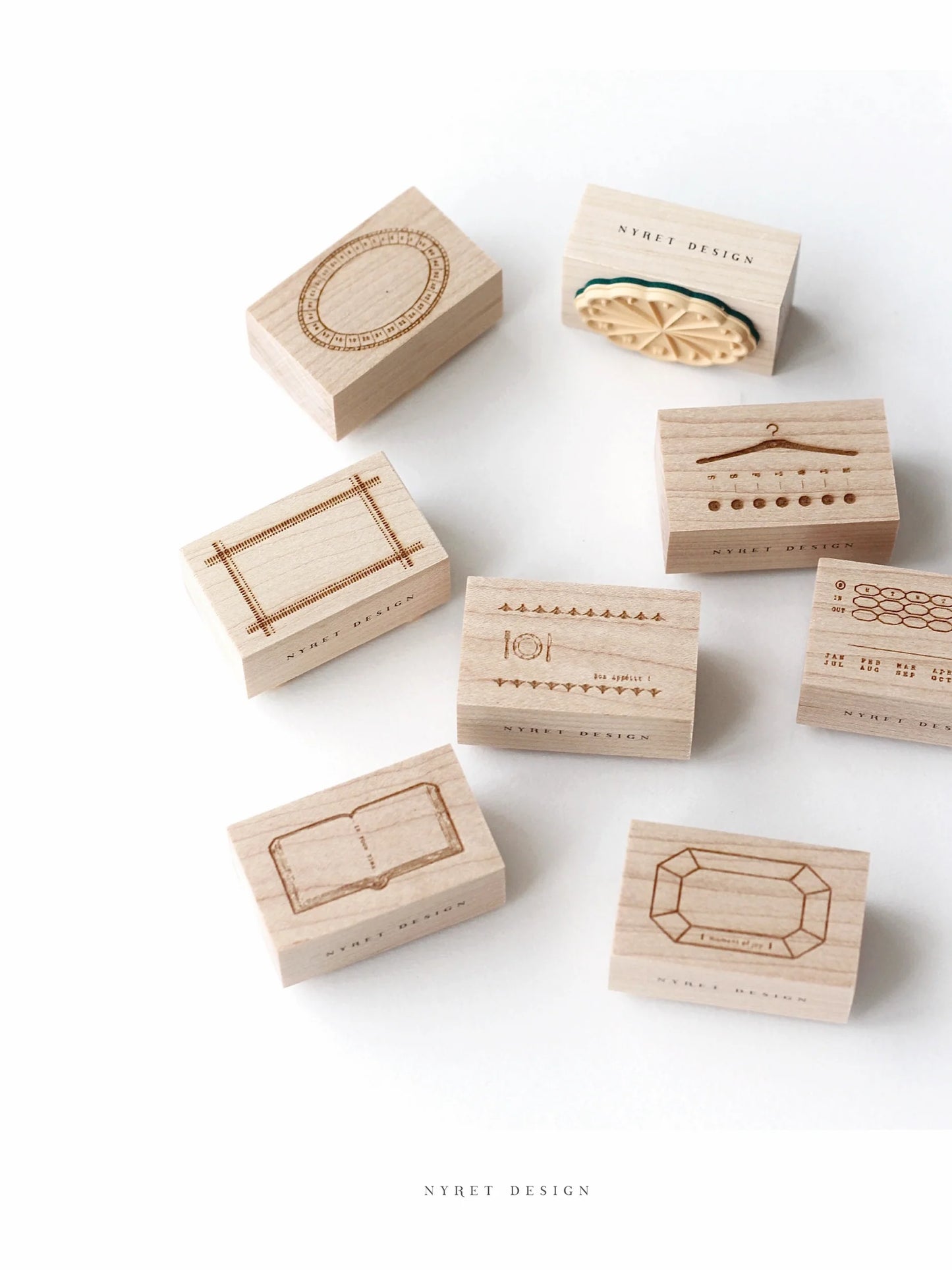 Nyret Design Rubber Stamps - Vol 8 Planner Series III
