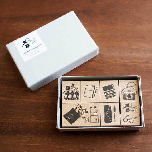 Stamp Marche Kitani Sonomi Rubber Stamp Set - Inside My Bag