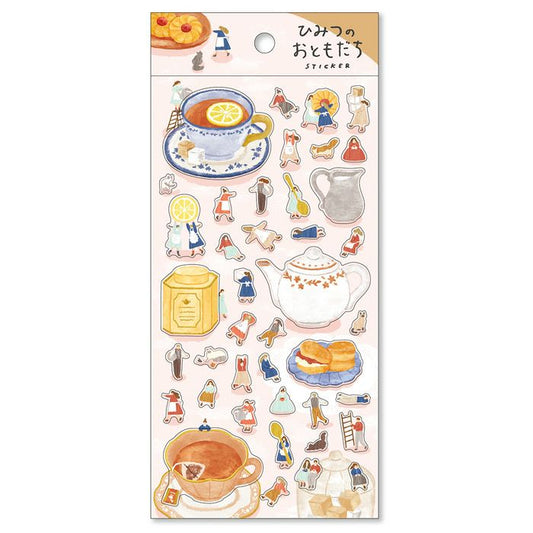 Mind Wave Secret Friends Sticker Sheet - Secret Tea Time