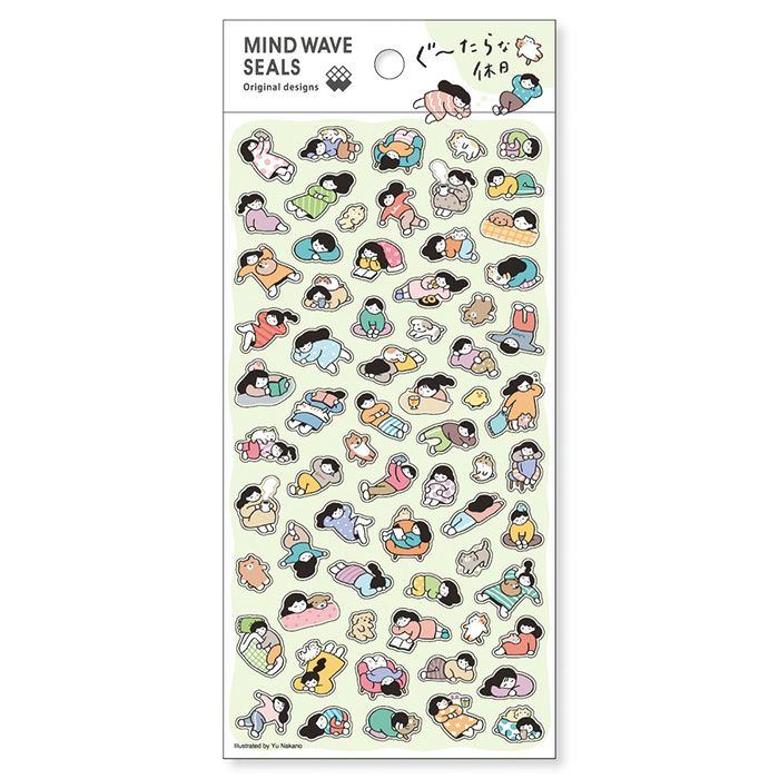 Mind Wave Seals Sticker Sheet - Gutarana Holiday