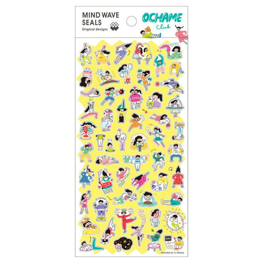 Mind Wave Seals Sticker Sheet - Ochame Club