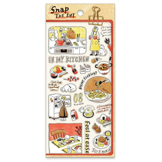 Mind Wave Snap the Day Sticker Sheet - Cooking