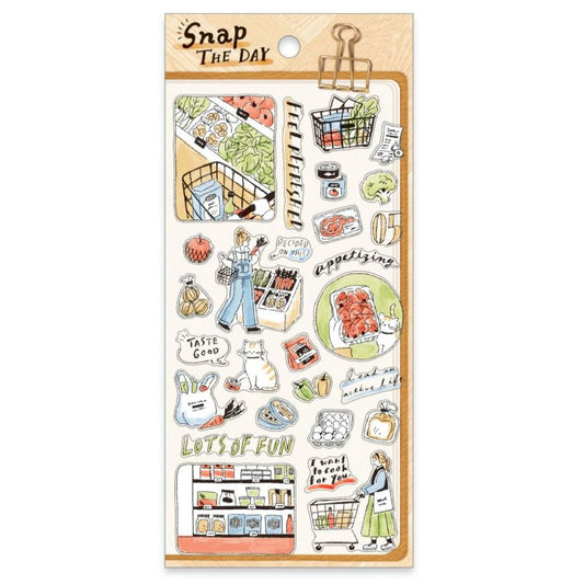 Mind Wave Snap the Day Sticker Sheet - Shopping