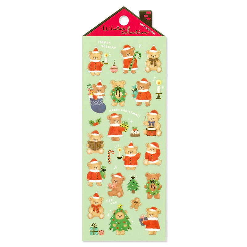 Mind Wave Winter Selection Sticker Sheet - Bears