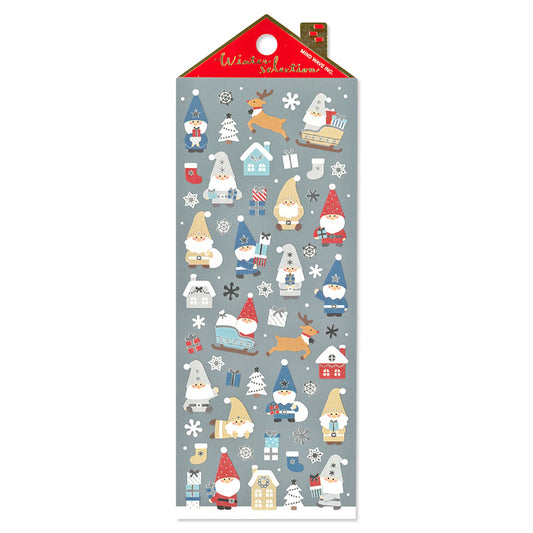 Mind Wave Winter Selection Sticker Sheet - Gnomes