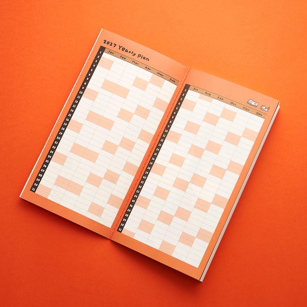 Rin! Studio The Little Things 2027 Monthly Planner Insert