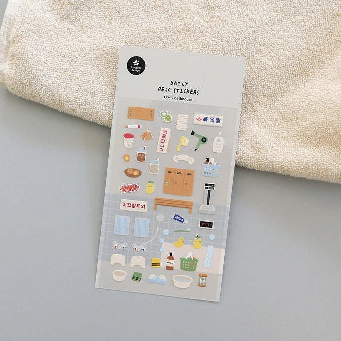 Suatelier Bathhouse Stickers