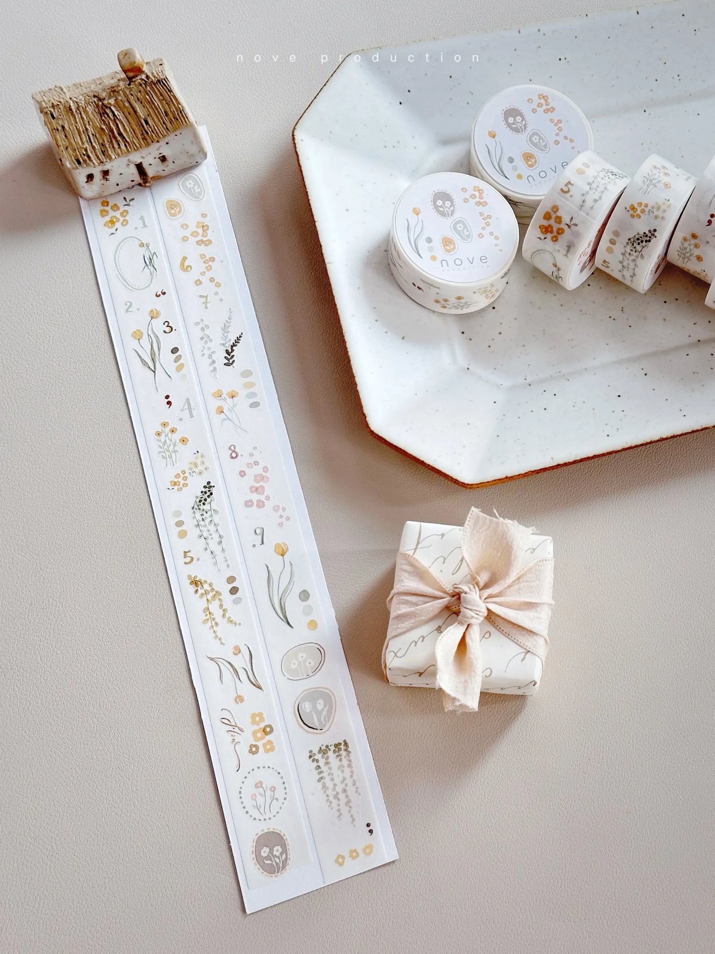 Nove Production Kiss-Cut Washi Tape - Slow (Frame)