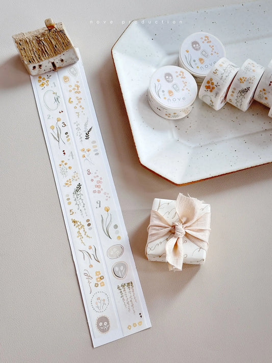 Nove Production Kiss-Cut Washi Tape - Slow (Frame)