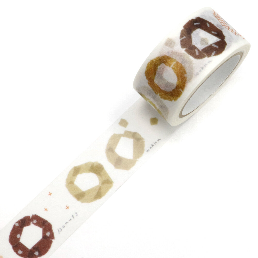 SAIEN  x Miki Tamura Washi Tape - Doughnuts