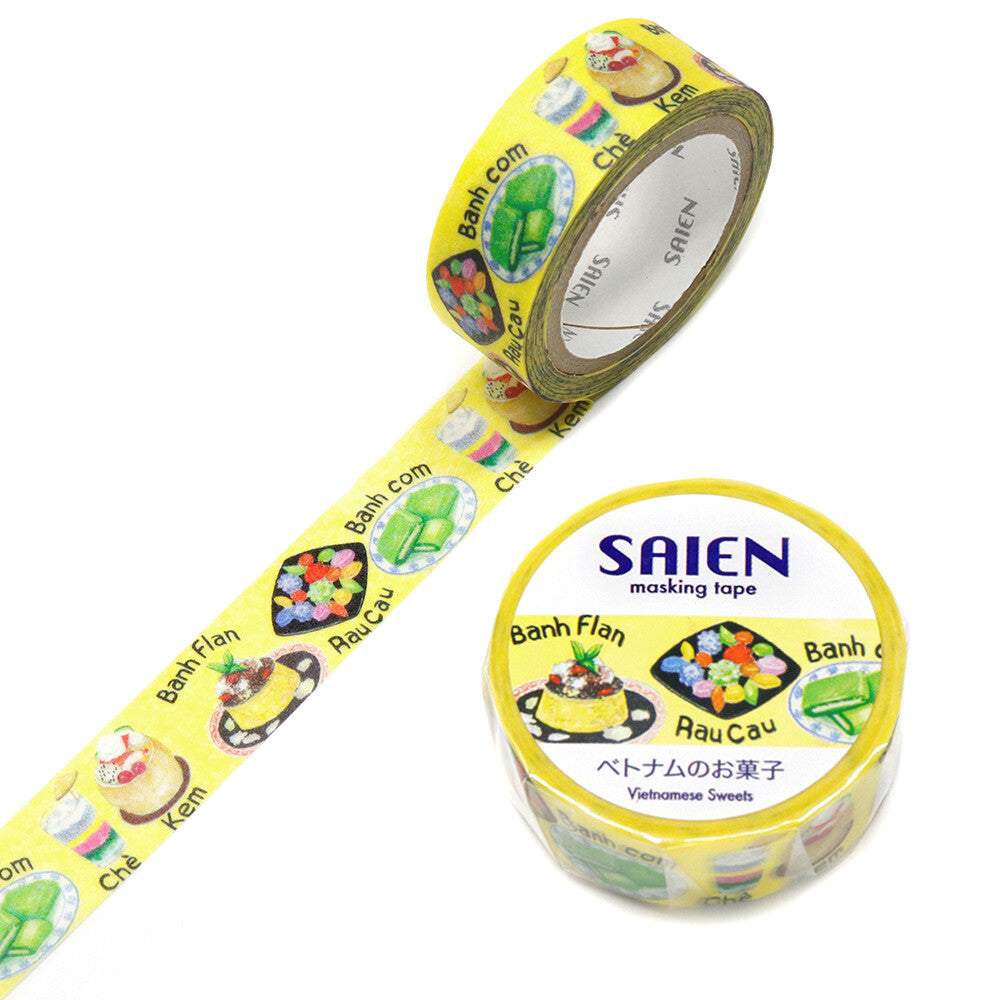 SAIEN Washi Tape - Vietnamese Sweets