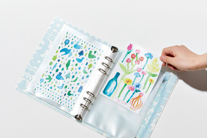 King Jim Otona A5 Sticker File Binder
