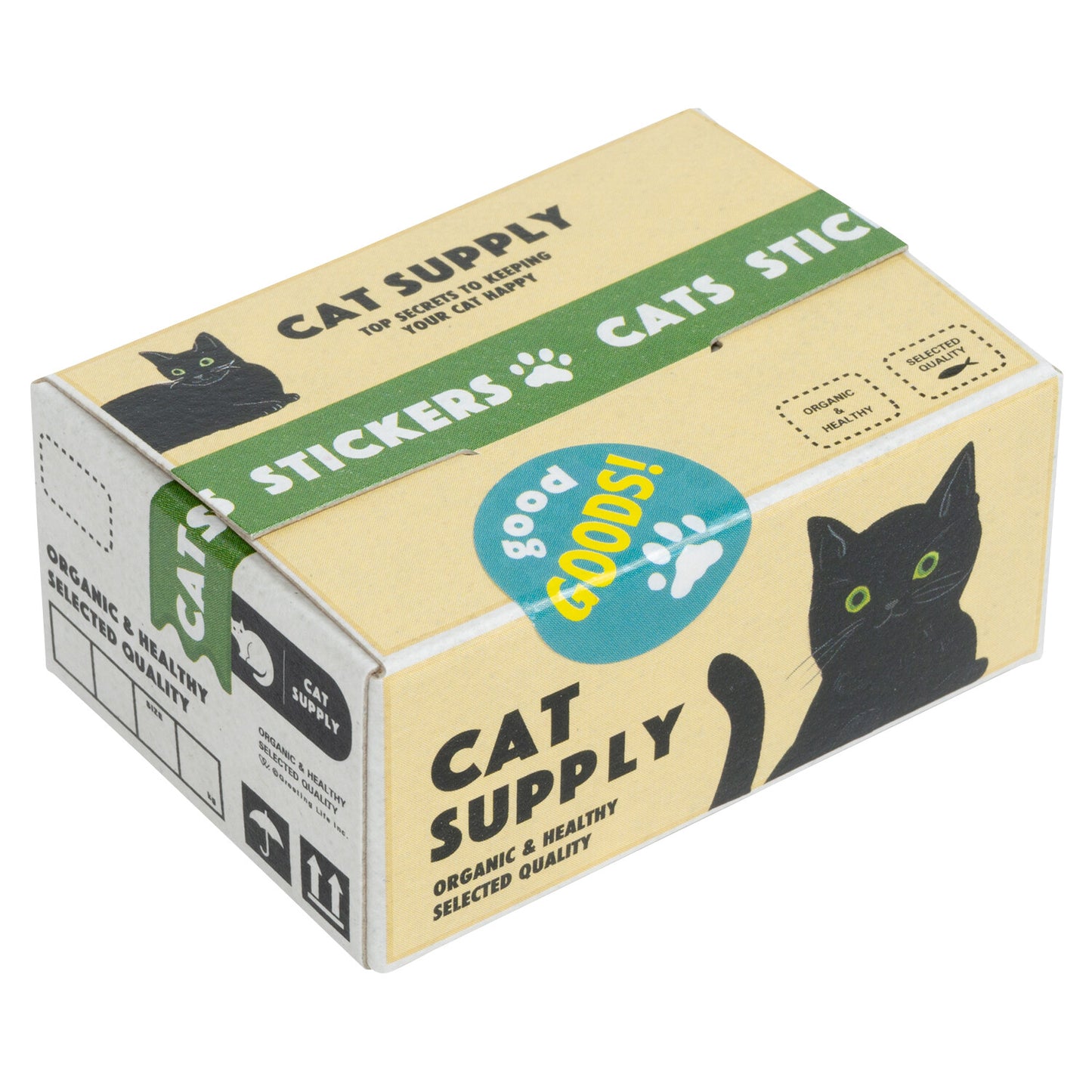 Greeting Life Inc. Shipping Box Sticker Flake Set - Cat Supply