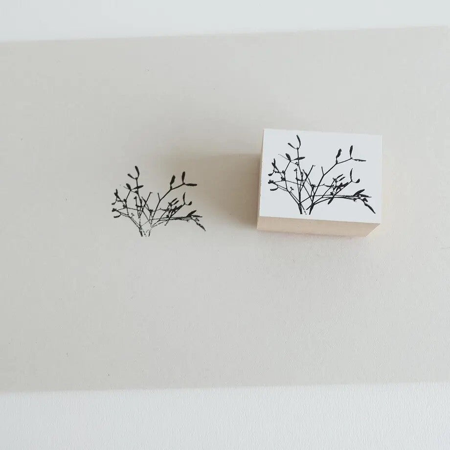 YOHAKU Rubber Stamp Wild Mistletoe S-026