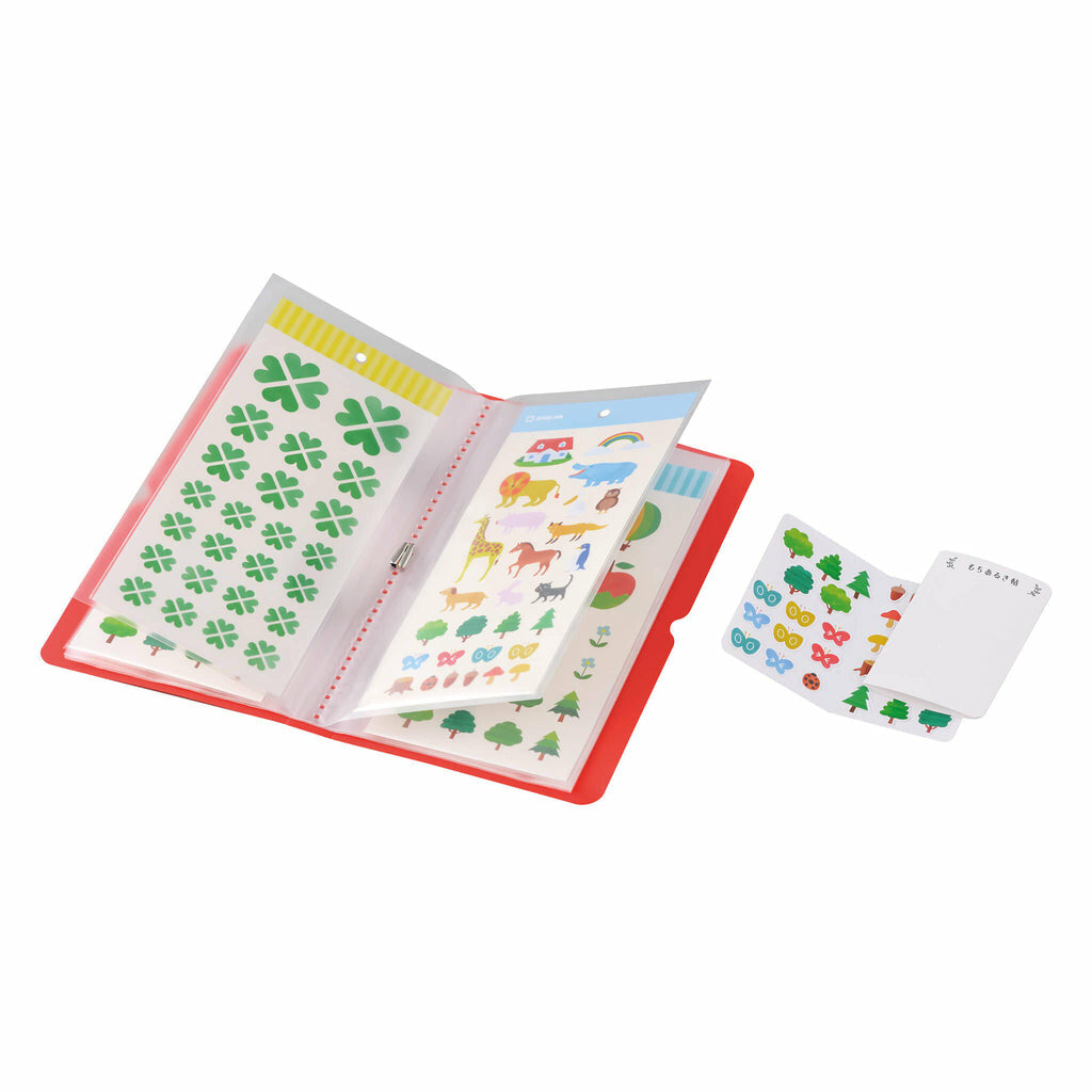 King Jim Otona Sticker Sheet and Tape File - Grey
