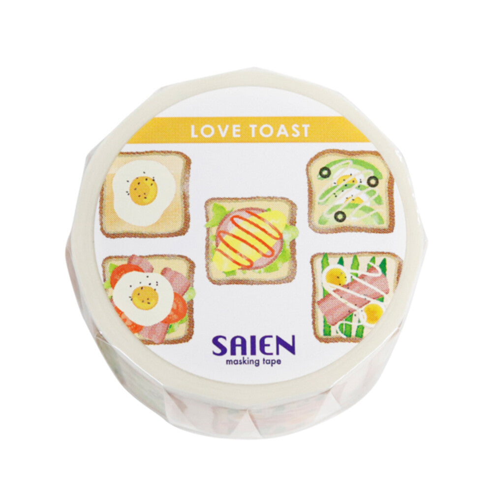 SAIEN Love Toast Washi Tape - Deli