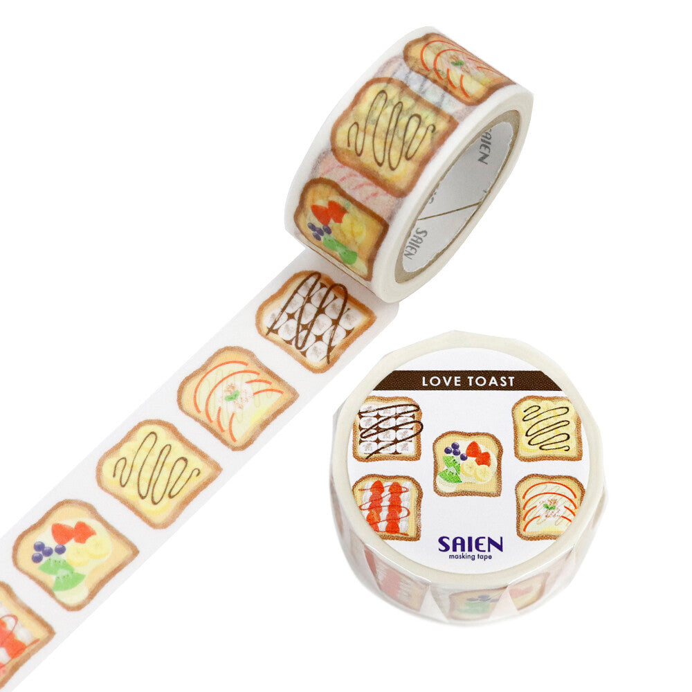 SAIEN Love Toast Washi Tape - Sweets