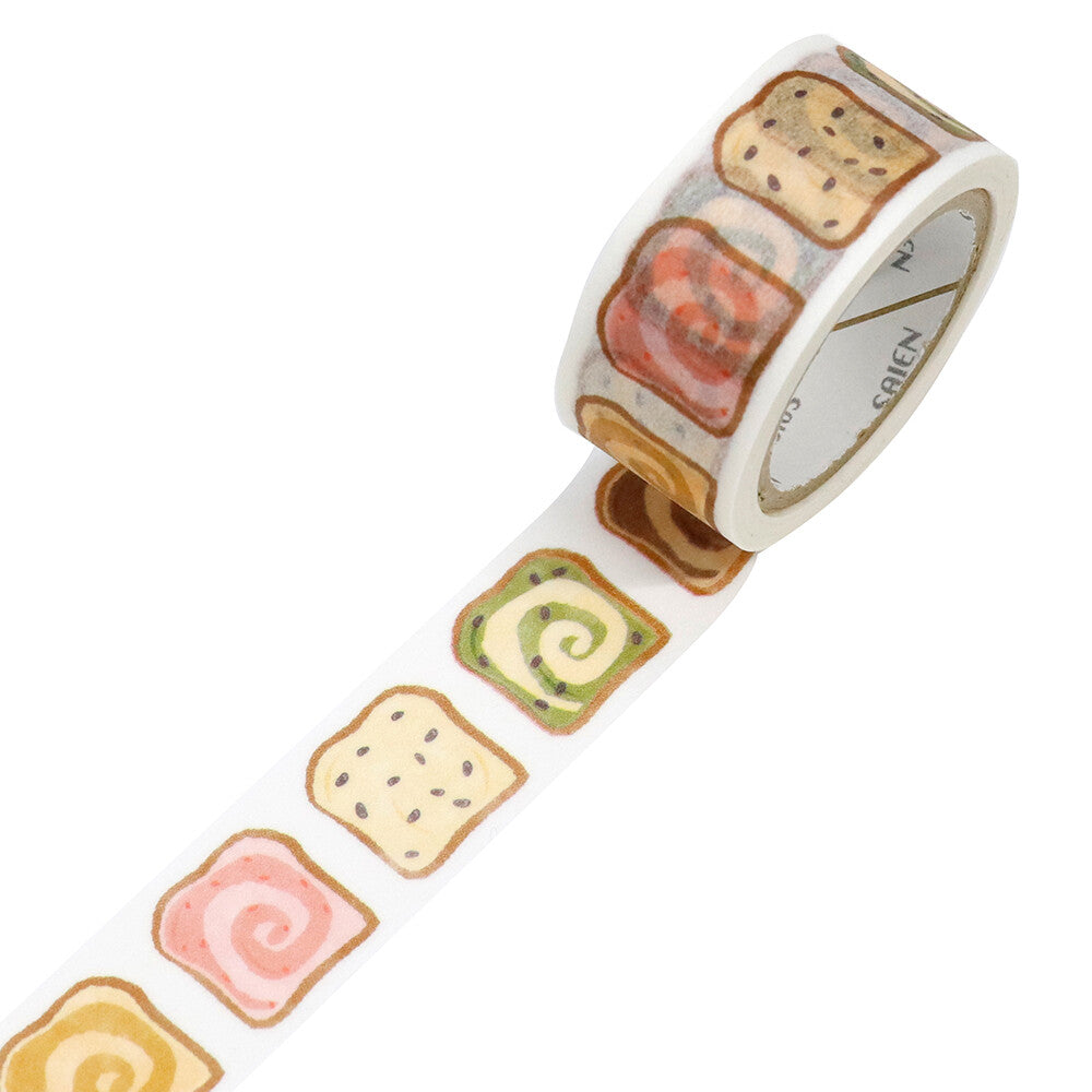 SAIEN Love Toast Washi Tape - Swirls