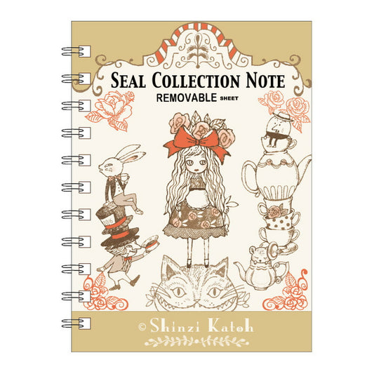 SHINZI KATOH Reusable Sticker Book - Alice