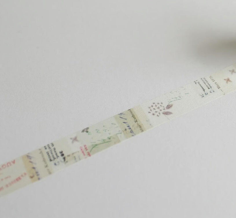 YOHAKU Washi Tape Letter Y-149