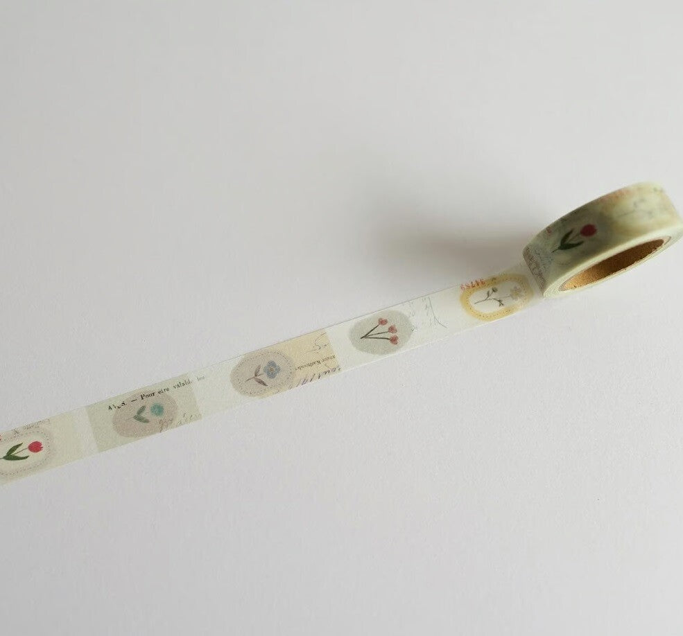 YOHAKU Washi Tape Tsukino Waltz Y-150