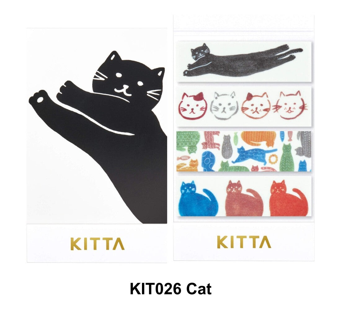 King Jim Kitta Portable Washi Tape - Cat