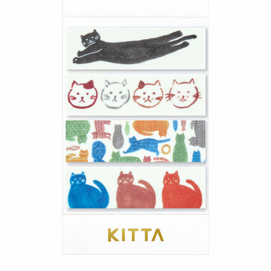 King Jim Kitta Portable Washi Tape - Cat